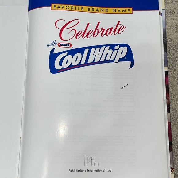 Celebrate With Cool Whip Cookbook - Picture 7 of 7